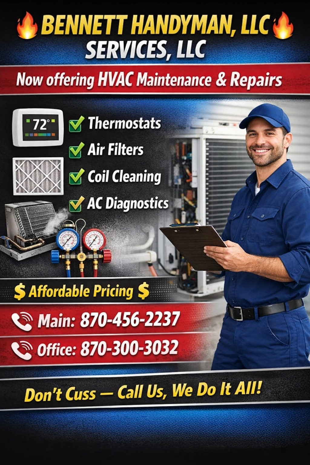 Services Call fee