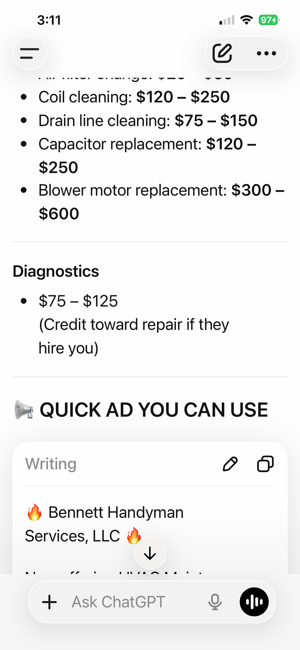 Services